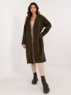 Płaszcz-TW-PL-BI-7298-2.14-khaki rozmiar - S
