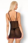Ramlah czarna urocza koszulka nocna LivCo Corsetti fashion rozmiar - S/M