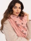 Szalik-AT-SZ-23504.93P-różowy rozmiar - ONE SIZE