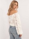 Bluzka-MI-BZ-26158.20-ecru rozmiar - ONE SIZE