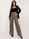 Spodnie-LK-SP-509799.38-czarno-beżowy rozmiar - L/XL
