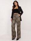 Spodnie-LK-SP-509799.38-czarno-beżowy rozmiar - L/XL