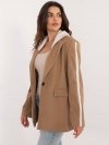 Marynarka-DHJ-MA-A8398.14X-camelowy rozmiar - ONE SIZE