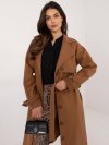 Płaszcz-TW-PL-BI-2209.71P-camelowy rozmiar - S