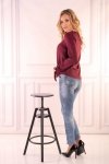 Bluzka Nedimade Plum rozmiar - 2XL