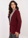 Marynarka-DHJ-MA-19926.85P-bordowy rozmiar - ONE SIZE