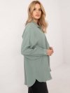 Koszula-D70032M11066D3-pistacjowy rozmiar - M/L