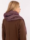 Szalik-AT-SZ-18301.19-bordowy rozmiar - ONE SIZE