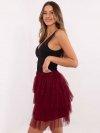 Spódnica-TW-SD-BI-0517.84-bordowy rozmiar - ONE SIZE