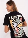 T-shirt-D12022AC02645E-grafitowy rozmiar - S