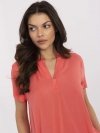 Bluzka-D73761M11173A-koralowy rozmiar - XXL