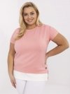 Bluzka-RV-BZ-A625.84-brzoskwiniowy rozmiar - ONE SIZE