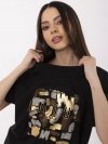 Bluzka-CLM-BZ-1701.81-czarny rozmiar - S/M
