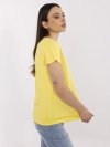 T-shirt-CLM-TS-1639.12-żółty rozmiar - S