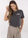 T-shirt-D12022M02738A-grafitowy rozmiar - XL