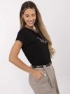 T-shirt-D12100M02737A-czarny rozmiar - M