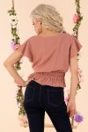 Bluzka Etiar Dusty Rose B15 rozmiar - L