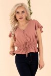 Bluzka Etiar Dusty Rose B15 rozmiar - XL