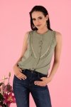 Bluzka Nenaria Khaki B47 rozmiar - XL