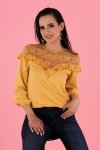 Bluzka Hiron Mustard B34 rozmiar - L