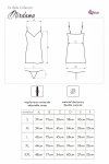 Zmysłowa Koszulka Damska Mirdama Navy Blue LC 90519 Est Belle Blue Niebieski Collection LivCo Corsetti Fashion rozmiar - XL