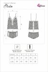 Zmysłowa Koszulka Damska Medim LC 90601 Caarasa Collection LivCo Corsetti Fashion rozmiar - L/XL