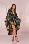 Szlafrok Handis Aquareel Collection Print LivCo Corsetti Fashion rozmiar - ONE SIZE