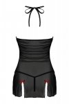 Zmysłowa Koszulka Damska Narion Black Czarny LivCo Corsetti Fashion rozmiar - S/M