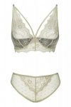 Zmysłowy komplet Pine Khaki LivCo Corsetti Fashion rozmiar - L/XL