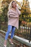 Kardigan Paislee Dusty Rose rozmiar - ONE SIZE