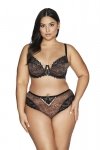 Ava Biustonosz Wild Pantera 2132 czarny plus