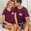 Doctornap Piżama męska PMB 7201 burgundy