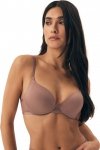 Esotiq-Henderson Biustonosz push-up Necio 42581 coffee