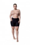 Julimex Bermudy slim 574 czarne plus