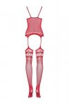 Obsessive Bodystocking F214 czerwone