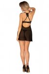 Obsessive Babydoll i stringi Latinesa czarne