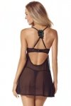 Obsessive Babydoll i stringi Latinesa czarne