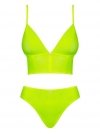 Obsessive Top i figi Neonia żółty