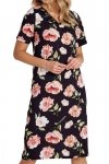 Taro Koszula nocna Peony 3134 czarna