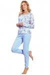 Taro Piżama Ginny 3237 01 niebieska