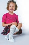 PODKOLANÓWKI WZORZYSTE DZIECIĘCE ANITA - LITTLE LADY