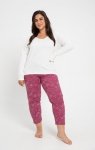 PIŻAMA PRĄZEK ESTELLA 3005 3/4 R R.2XL-3XL