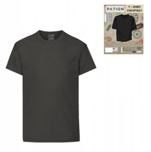 T-SHIRT CHŁOPIĘCY PATION GRAFIT 732241, 732197, 732142, 732098, 732043
