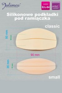 PODKŁADKI POD RAMIĄCZKA CLASSIC BA-04