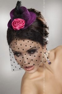 LivCo Corsetti Fashion Mini Top Hat LC 12026 Model 10