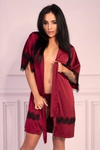 LivCo Corsetti Fashion Aresmina LC 90564 Cherry Mahogany Callection szlafrok