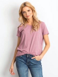 T-shirt-RV-TS-4838.54P-ciemny różowy rozmiar - S