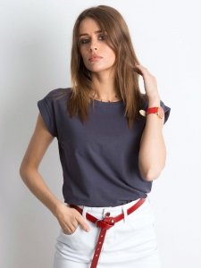 T-shirt-RV-TS-4833.61P-grafitowy rozmiar - XL