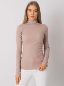 Bluzka-RV-BZ-7182.01P-ciemny bezowy rozmiar - S/M