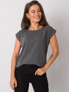 T-shirt-RV-TS-4833.43P-ciemny szary rozmiar - M